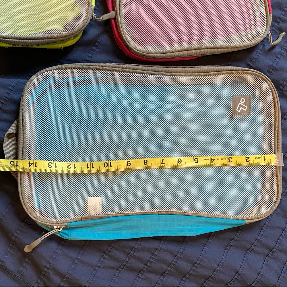 3 Mesh Cosmetics/Travel Bags - Picture 4 of 8